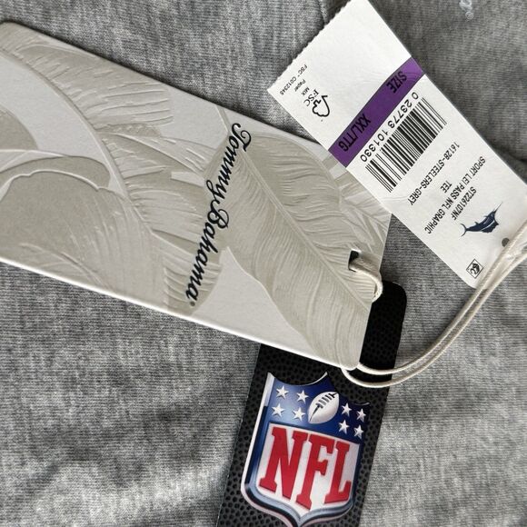 Pittsburgh Steelers Shirt Mens Large Tommy Bahama Graphic Football Long Sleeve - Picture 12 of 14